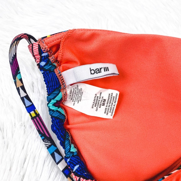 BAR III Triangle Halter Bikini Top - Picture 4 of 4